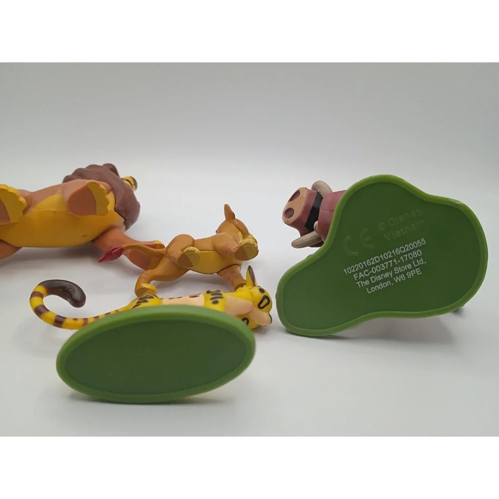 Lot 4 Disney LION GUARD‎ Lion King PVC Toy Figures Cake Toppers Disney Store